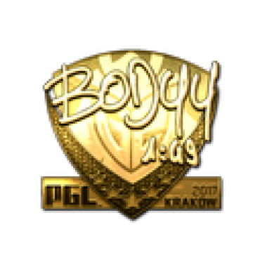 Sticker | bodyy (Gold) | Krakow 2017