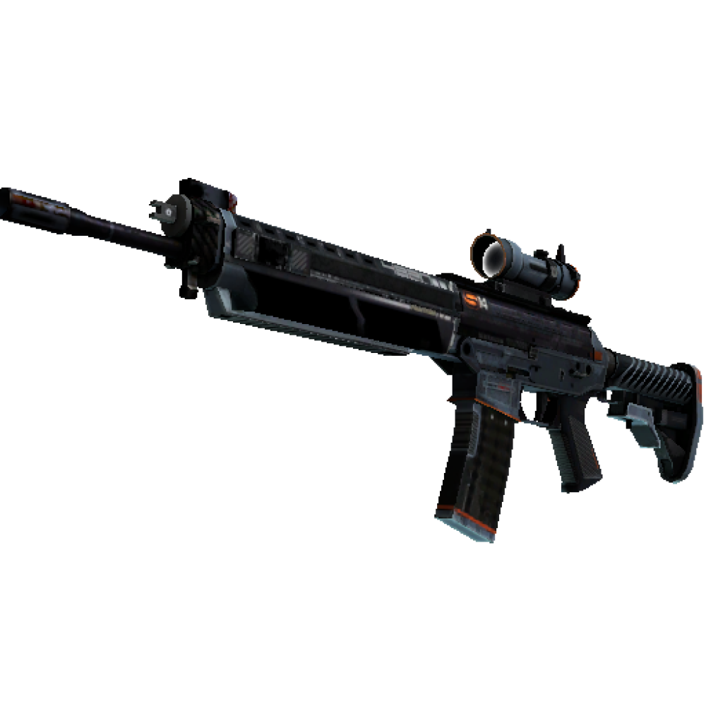 SG 553 | Phantom  (Battle-Scarred)