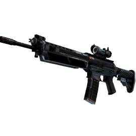 SG 553 | Phantom  (Battle-Scarred)