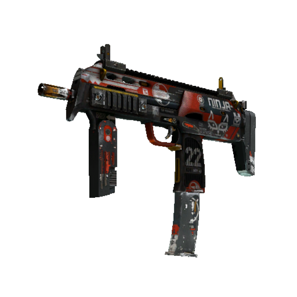 StatTrak™ MP7 | Bloodsport  (Battle-Scarred)