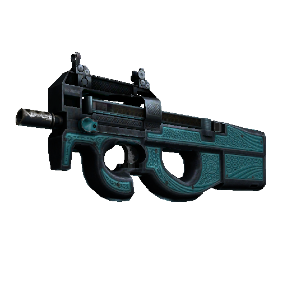 StatTrak™ P90 | Traction  (Battle-Scarred)