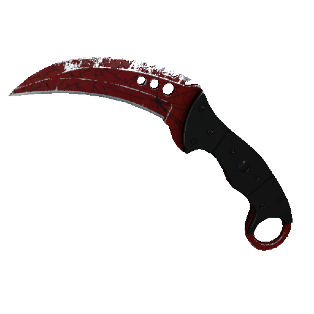 Talon Knife | Crimson Web  (Field-Tested)