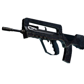 FAMAS | Hexane  (Well-Worn)