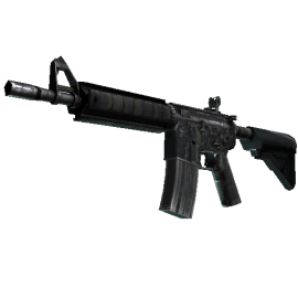 StatTrak™ M4A4 | Faded Zebra  (Battle-Scarred)