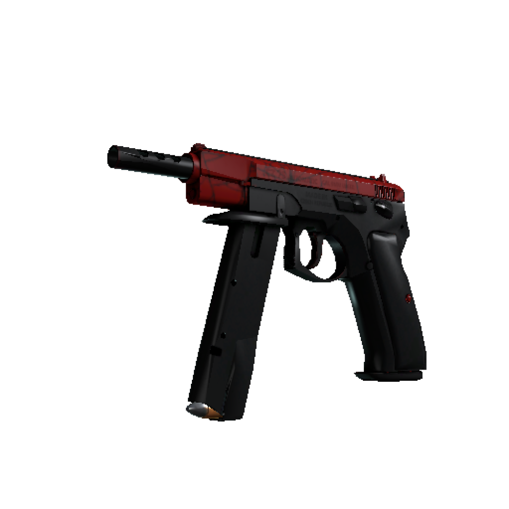 CZ75-Auto | Crimson Web  (Minimal Wear)