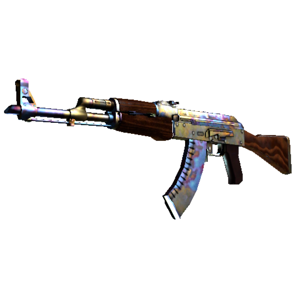 AK-47 | Case Hardened  (Well-Worn)