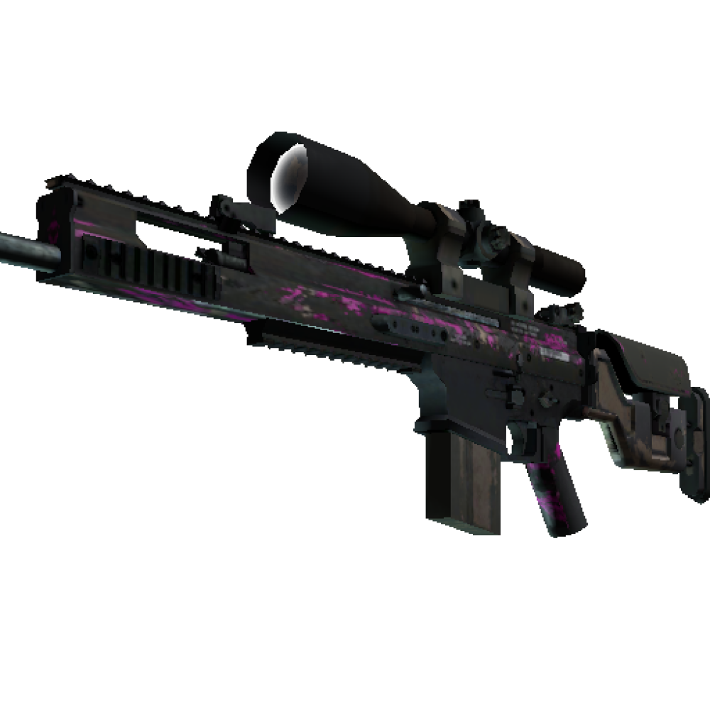 SCAR-20 | Splash Jam  (Battle-Scarred)