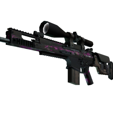 SCAR-20 | Splash Jam  (Battle-Scarred)