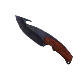 Gut Knife | Blue Steel  (Battle-Scarred)