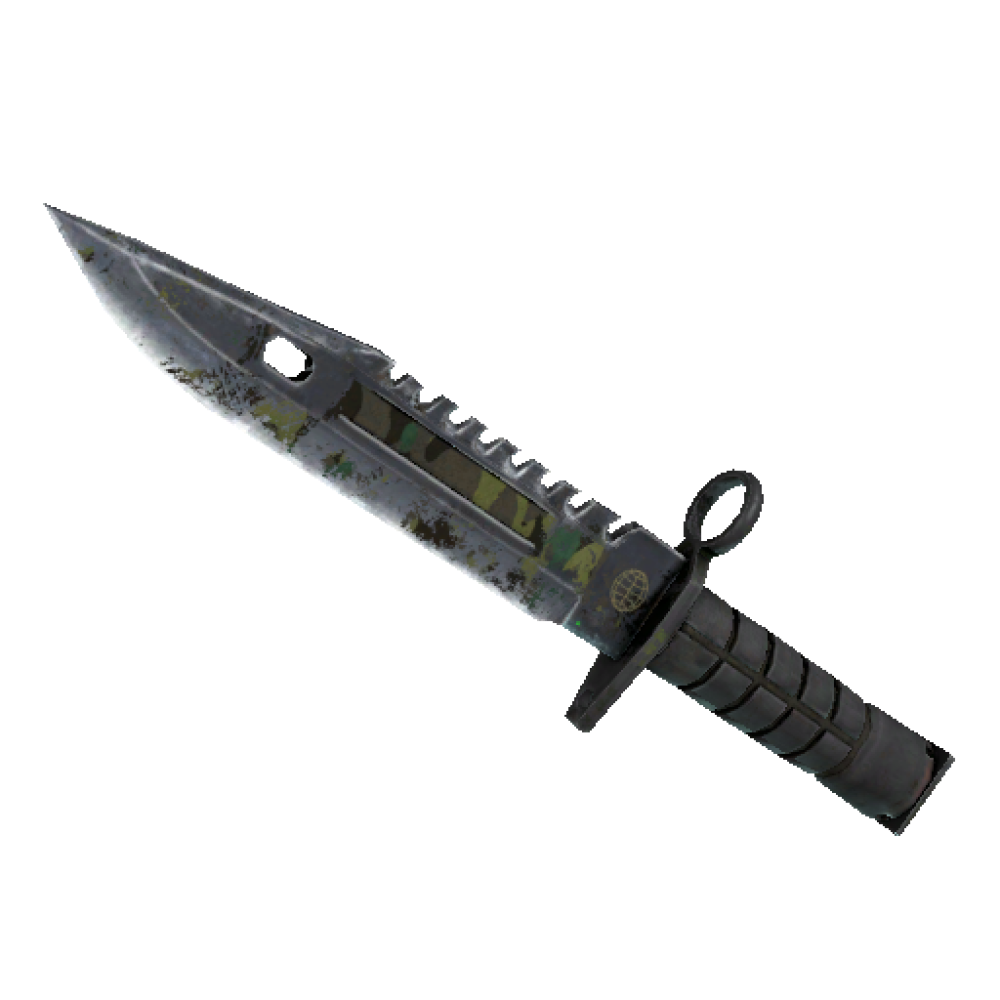 M9 Bayonet | Boreal Forest  (Battle-Scarred)